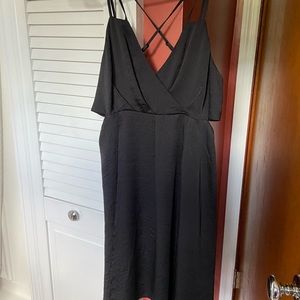 EXPRESS Side Cut-Out Midi Dress